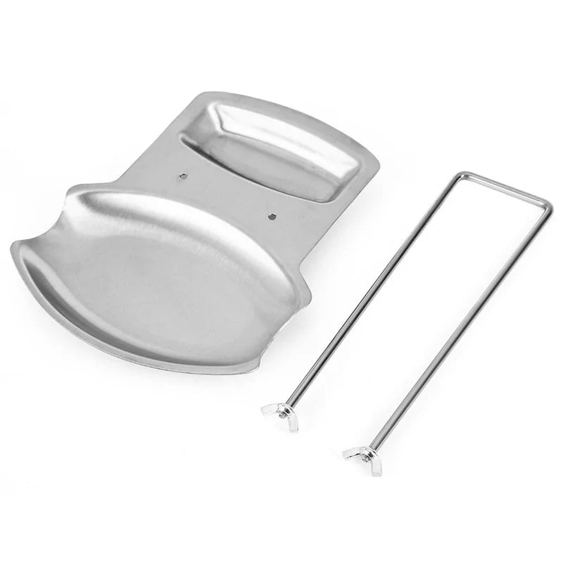 Clutter-Free Chef's Stainless Steel Rack