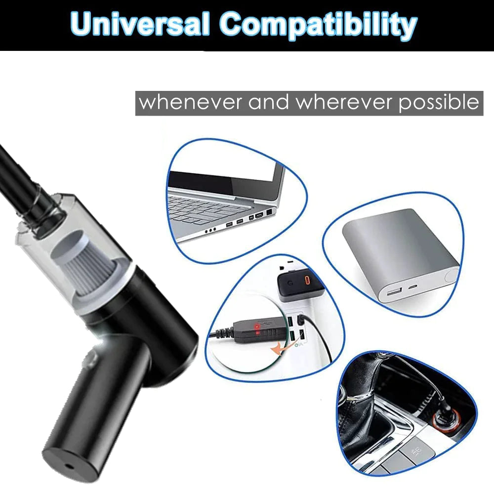 120W Mini Cordless Handheld Vacuum