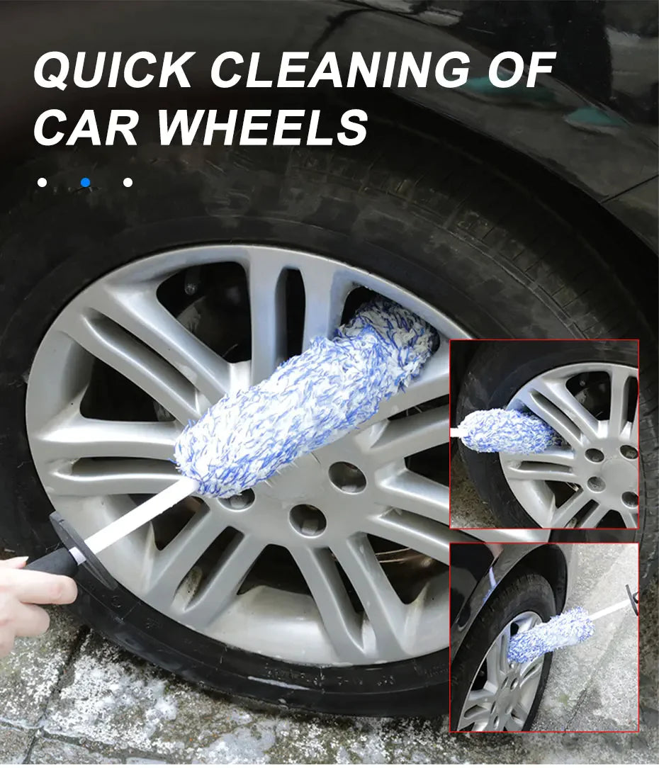Alloy Wheel Detailing Brush Soft Bristle Cleaner US