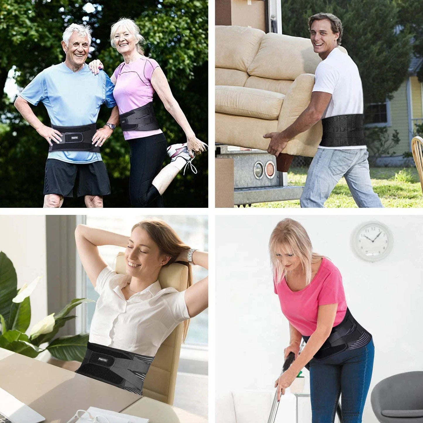 ErgoFlex Lumbar Support Belt for Pain Relief