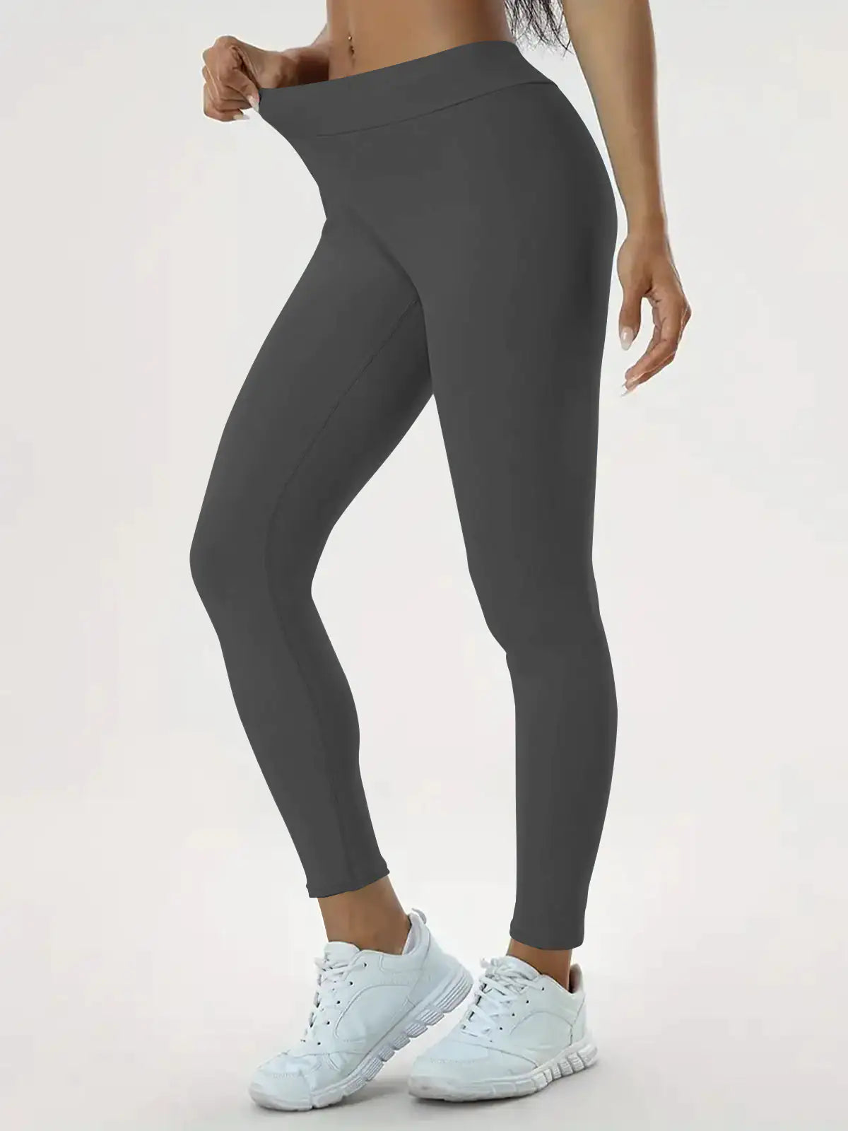 Elegant High-Waisted Sculpting Yoga Trousers