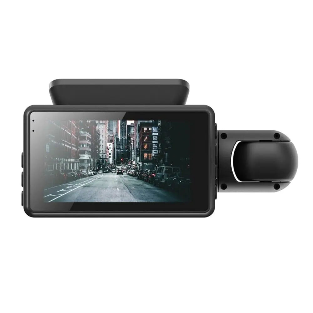 Advanced Dual-Lens 1080P Dashcam with G-Sensor and Night Vision