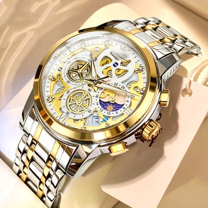 OLEVS ChronoElite Single Calendar Quartz Watch