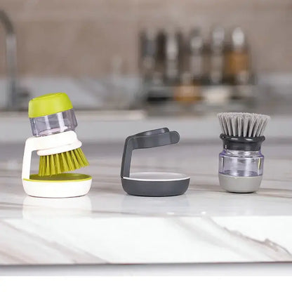 Soap Dispensing Scrub Brush