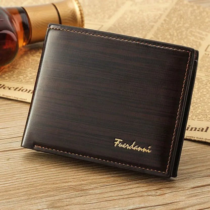 Men's Leather Bifold Wallet & Card Holder