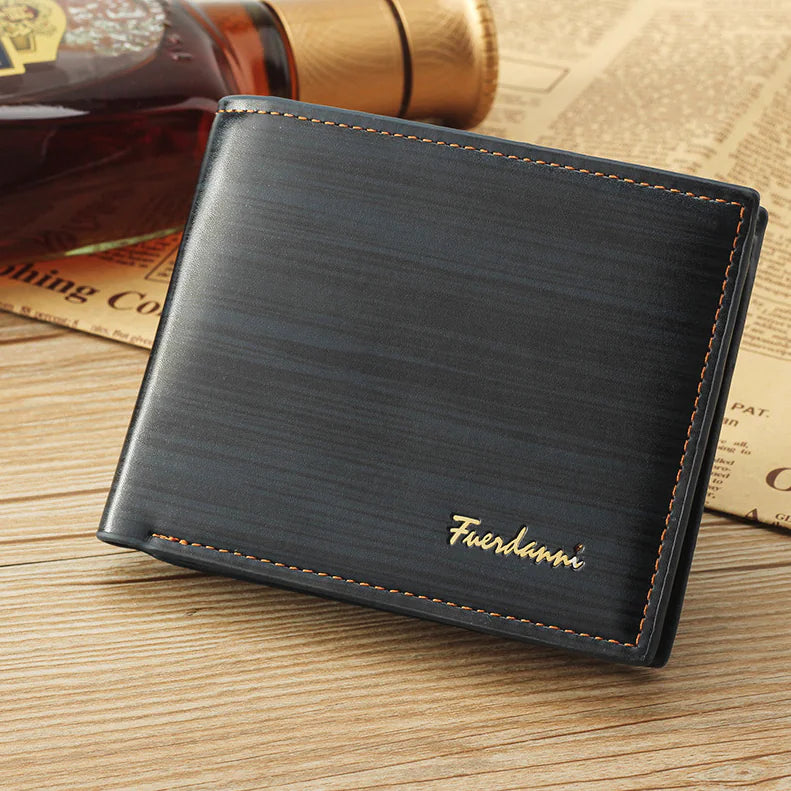 Men's Leather Bifold Wallet & Card Holder