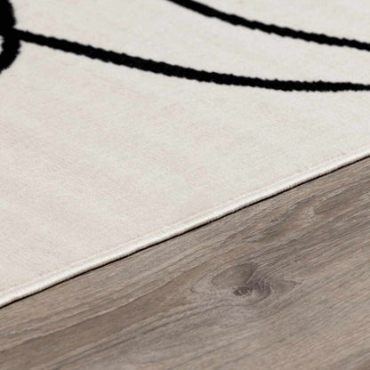 Eilir Modern Low Profile Boho Rug