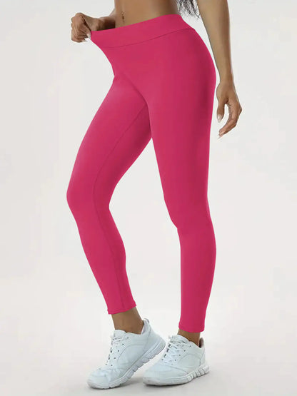 Elegant High-Waisted Sculpting Yoga Trousers