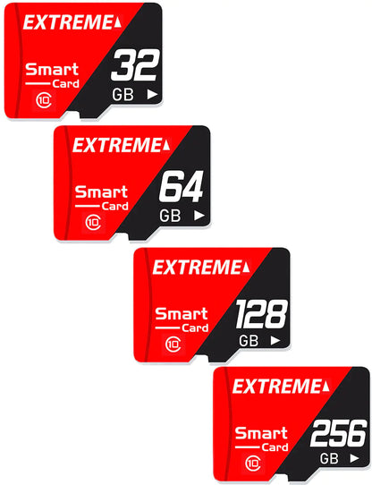 UltraFast Micro SD Card 32-256GB Class 10