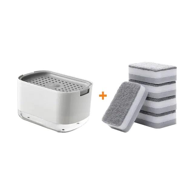 EasyReach Soap Dispenser & Sponge Caddy