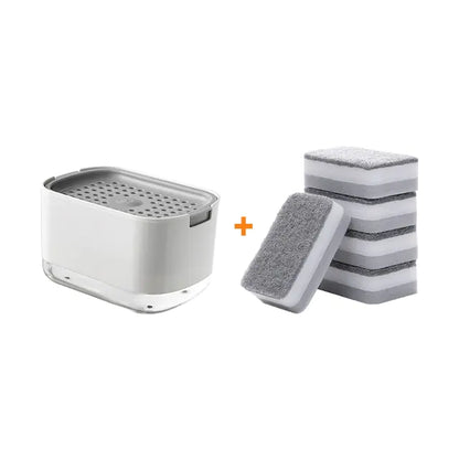 EasyReach Soap Dispenser & Sponge Caddy