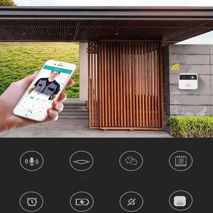 Smart Wireless Video Doorbell with WiFi and HD Monitoring