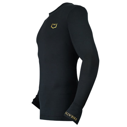 SHEATH Men's Long Sleeve Base Layer Top