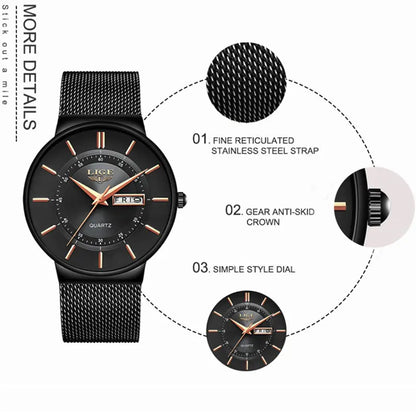 LIGE PrestigeMaster Elite Watches