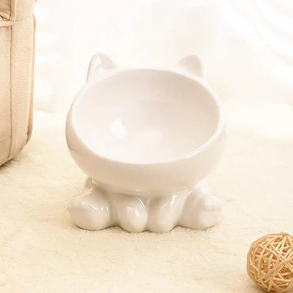 ComfortFeast Ceramic Cat Bowl