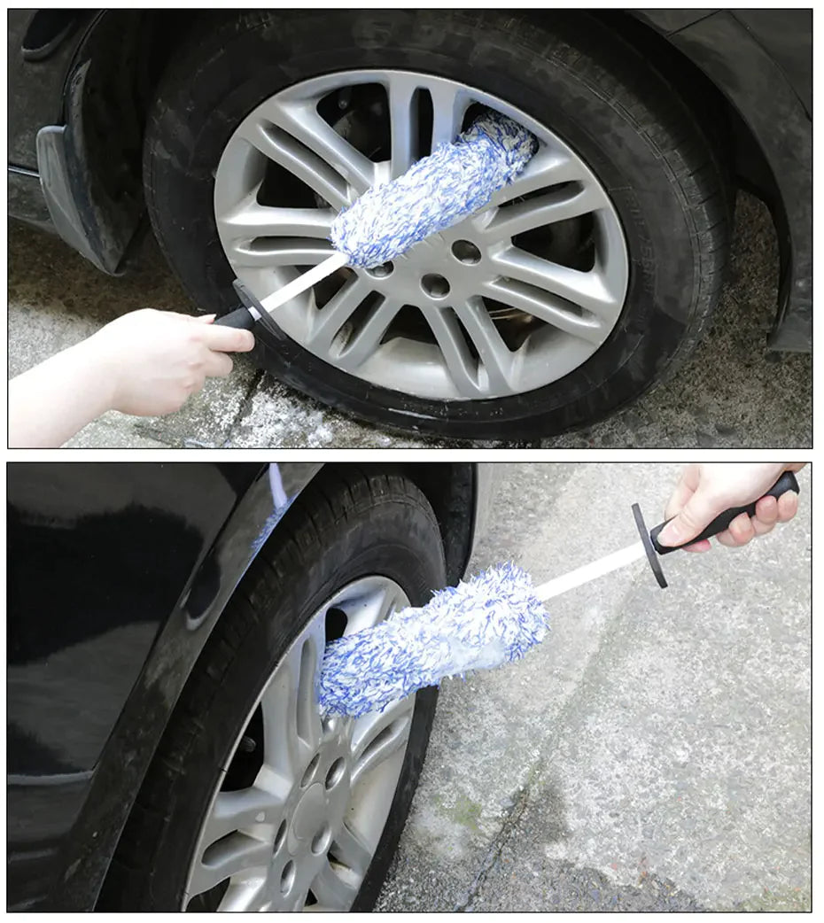 Alloy Wheel Detailing Brush Soft Bristle Cleaner US