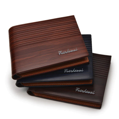 Men's Leather Bifold Wallet & Card Holder
