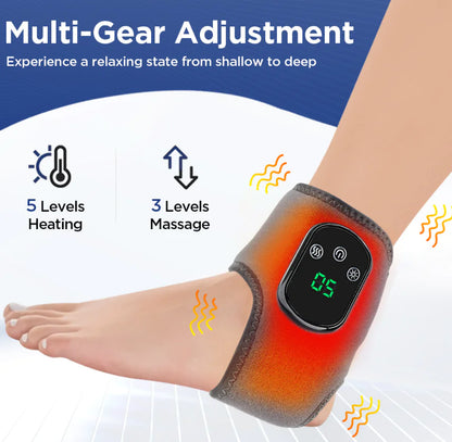 Electric Heated Vibration Ankle Brace