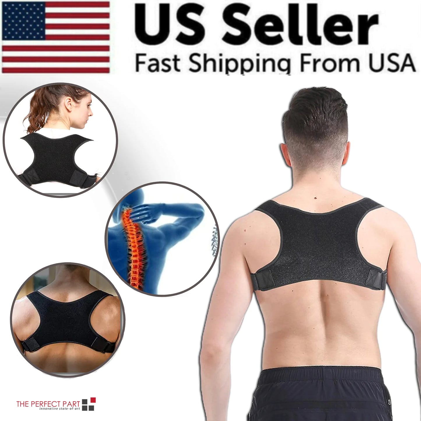 ErgoFlex Unisex Posture Support Brace