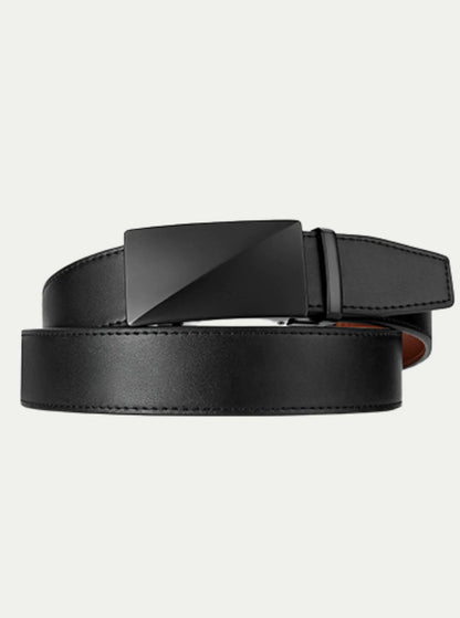 Gent's Ratchet Leather Belt 1 3/8''