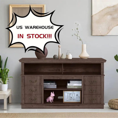 Chic Wood TV Stand for Modern Homes