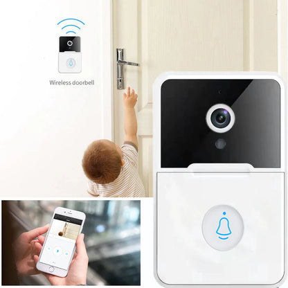 ElegantView HD 1080P Smart WiFi Doorbell with Night Vision and Intercom