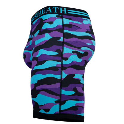 SHEATH V Men's 8" Sports Performance Boxer Brief