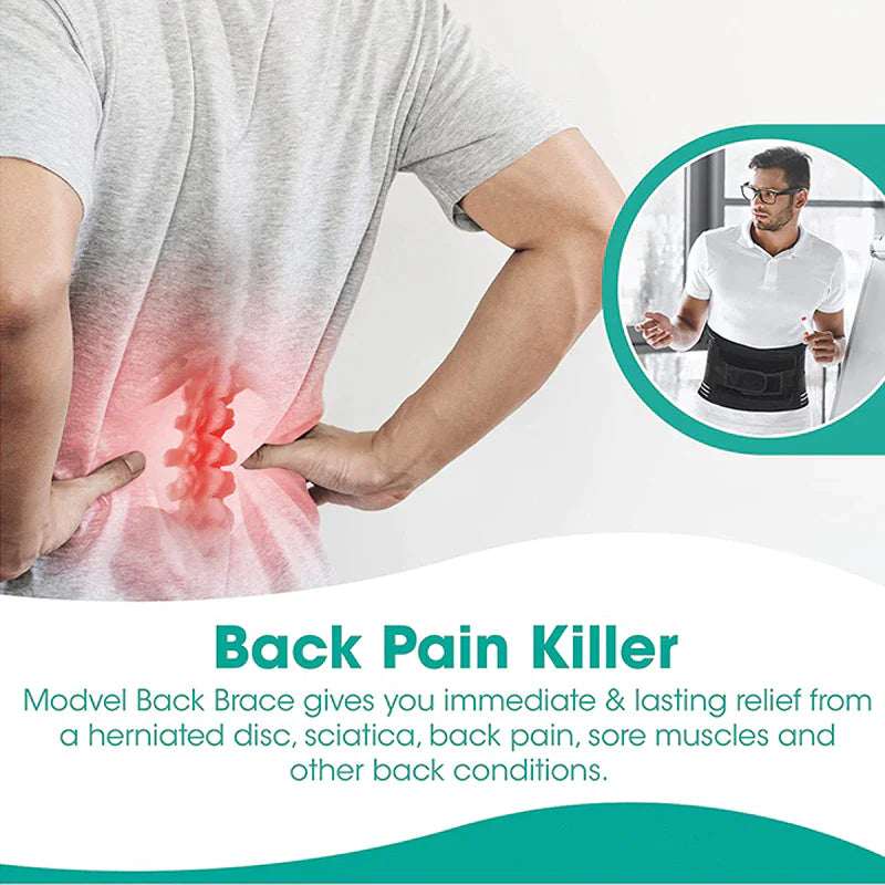 ErgoFlex Lumbar Support Belt for Pain Relief