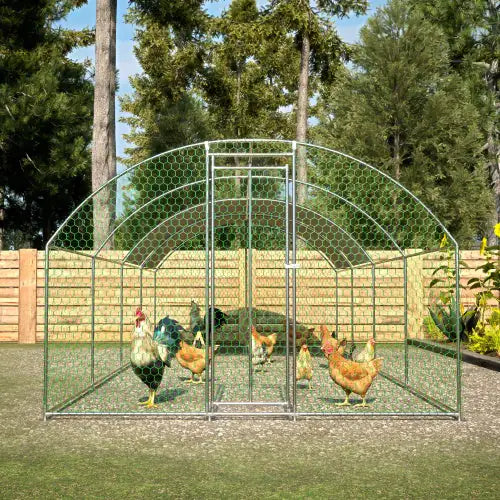 Large Metal Chicken Coop