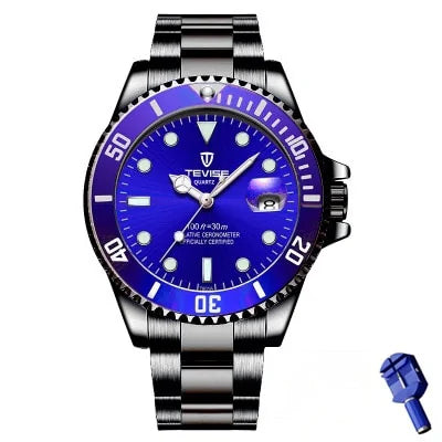 TEVISE Men's Casual Quartz Watch