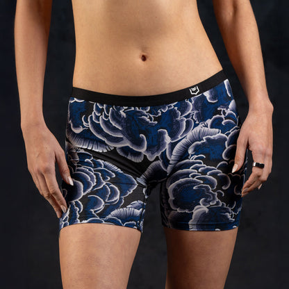 SHEATH Women's Bamboo Trametes Long Leg Boxer Brief