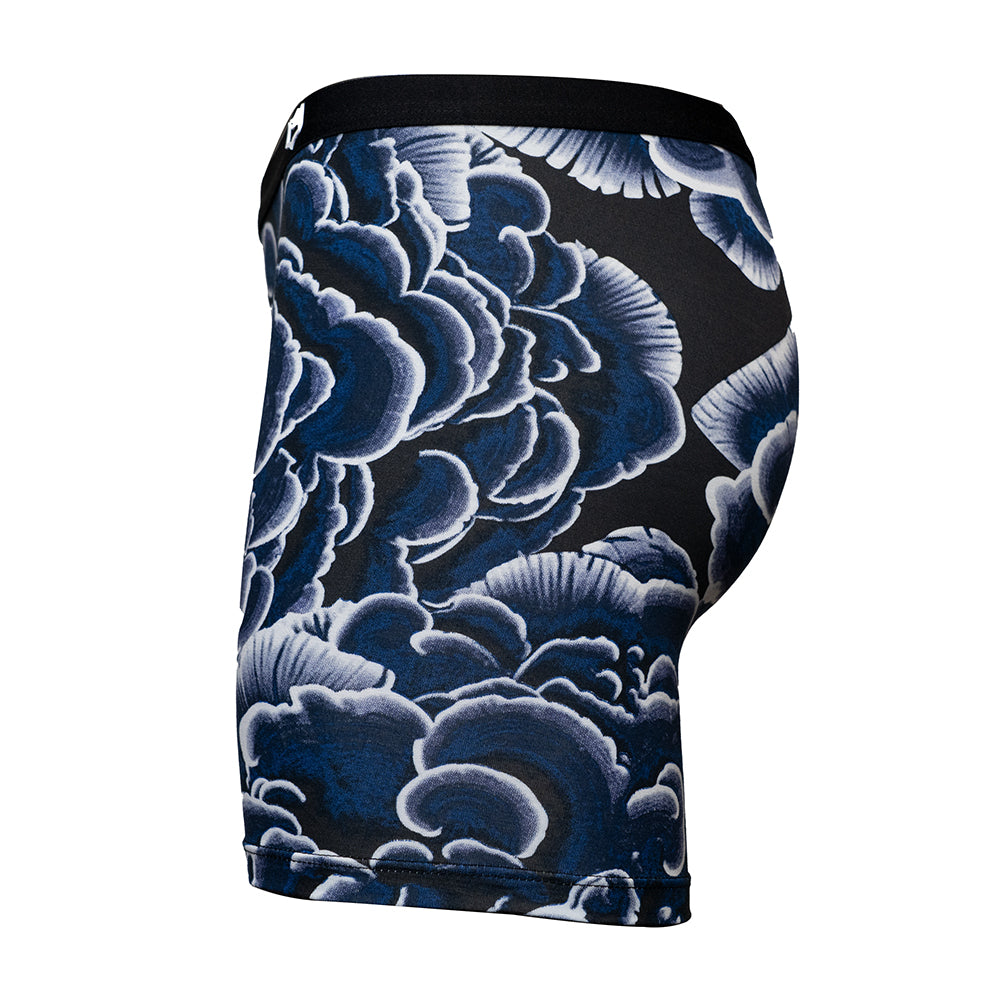 SHEATH Women's Bamboo Trametes Long Leg Boxer Brief