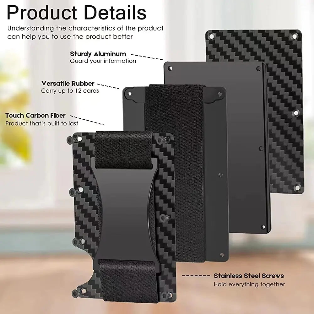 Magsafe Wallet Metal Credit Card Holder