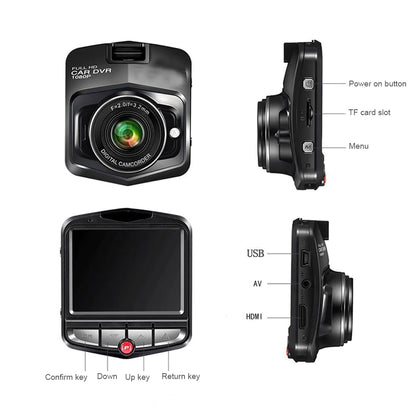 Full HD 1080P Dash Cam with Night Vision