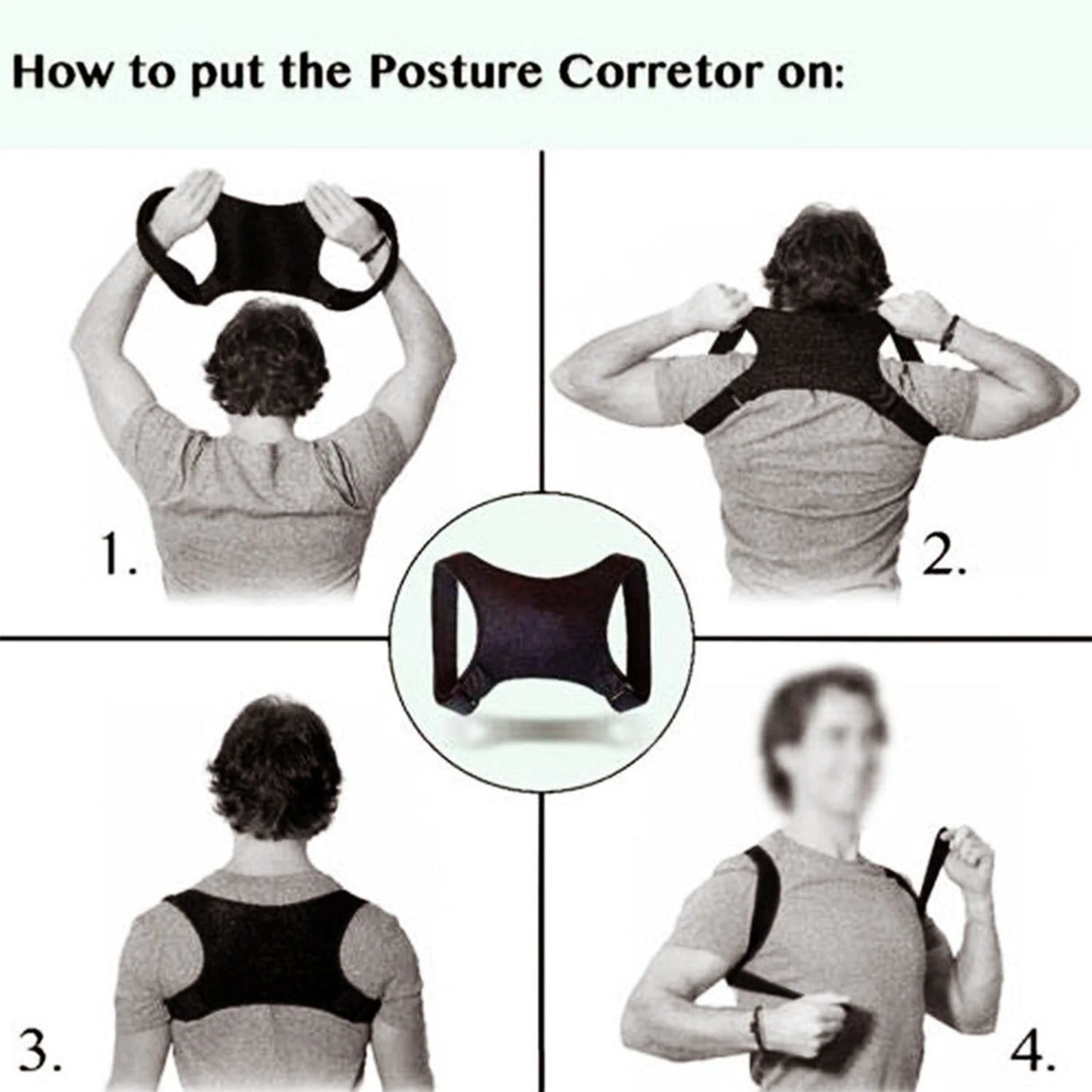 ErgoFlex Unisex Posture Support Brace