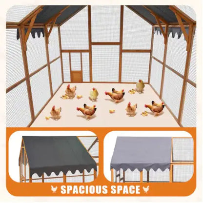 Deluxe Outdoor Pet Haven with Waterproof Guard