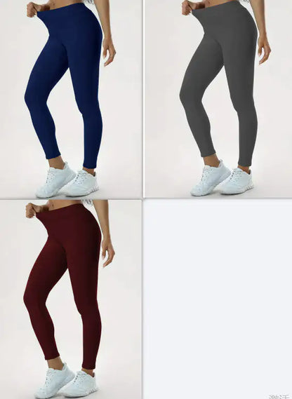 Elegant High-Waisted Sculpting Yoga Trousers