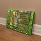 "Trail Crossroads – The Journey Unfolds" / Gallery Wrapped Canvas / Hiking With Stickers '24