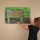 "Welcome to the Long Trail–A Path Through Time" - Gallery Wrapped Canvas - Hiking With Stickers '24