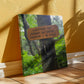 "The 45th Parallel-A Midway Marker on the Long Trail" - Gallery Wrapped Canvas - Hiking With Stickers '24