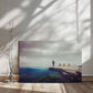 "Edge of the World – A Hiker's High" / Gallery Wrapped Canvas / Hiking With Stickers '14