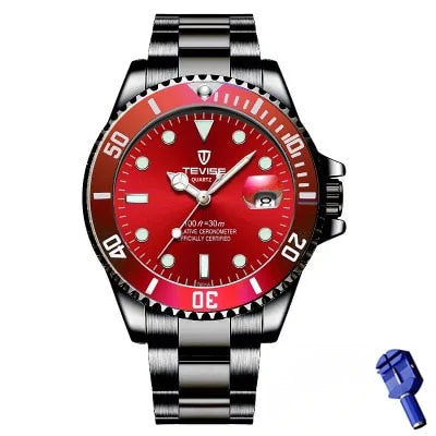 TEVISE Men's Casual Quartz Watch
