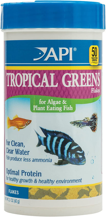 2.1-OUNCE TROPICAL GREENS FLAKES
