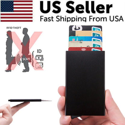 SecureSlim RFID Carbon Fiber Wallet