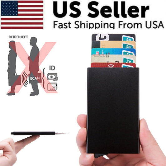 SecureSlim RFID Carbon Fiber Wallet