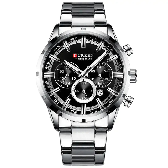 CURREN Precision Chrono Watch - Men's Luxury
