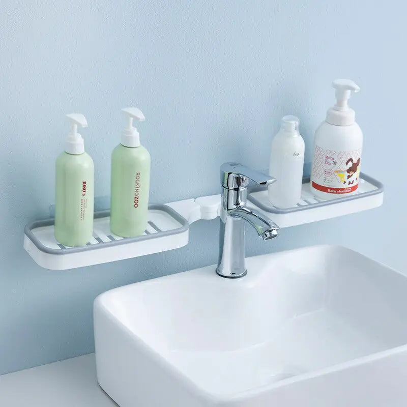 Revolving Bathroom Organizer Stand
