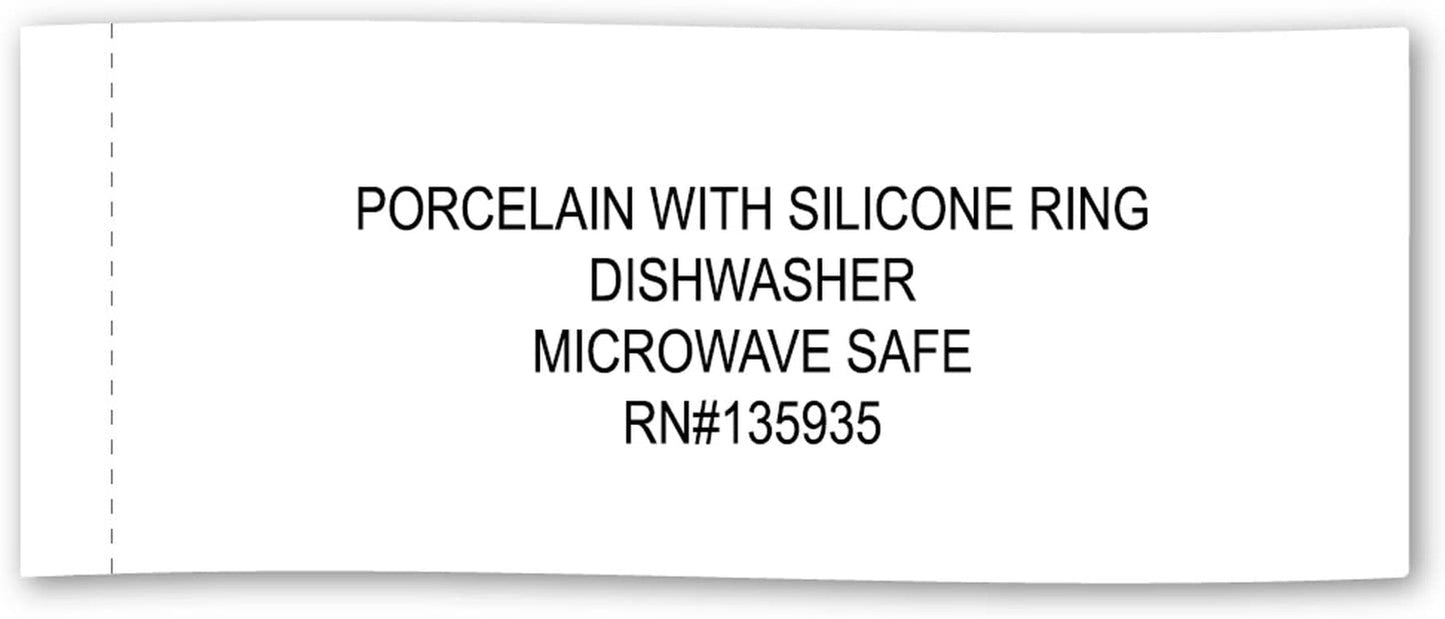 Paw & Patch Ceramic Pet Collection, Medium Set, 6X2", Gray, 2 Piece