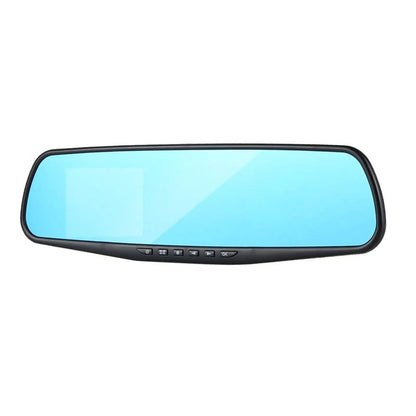 Optimax Pro 1080P HD Dual-Lens Car DVR Mirror Cam