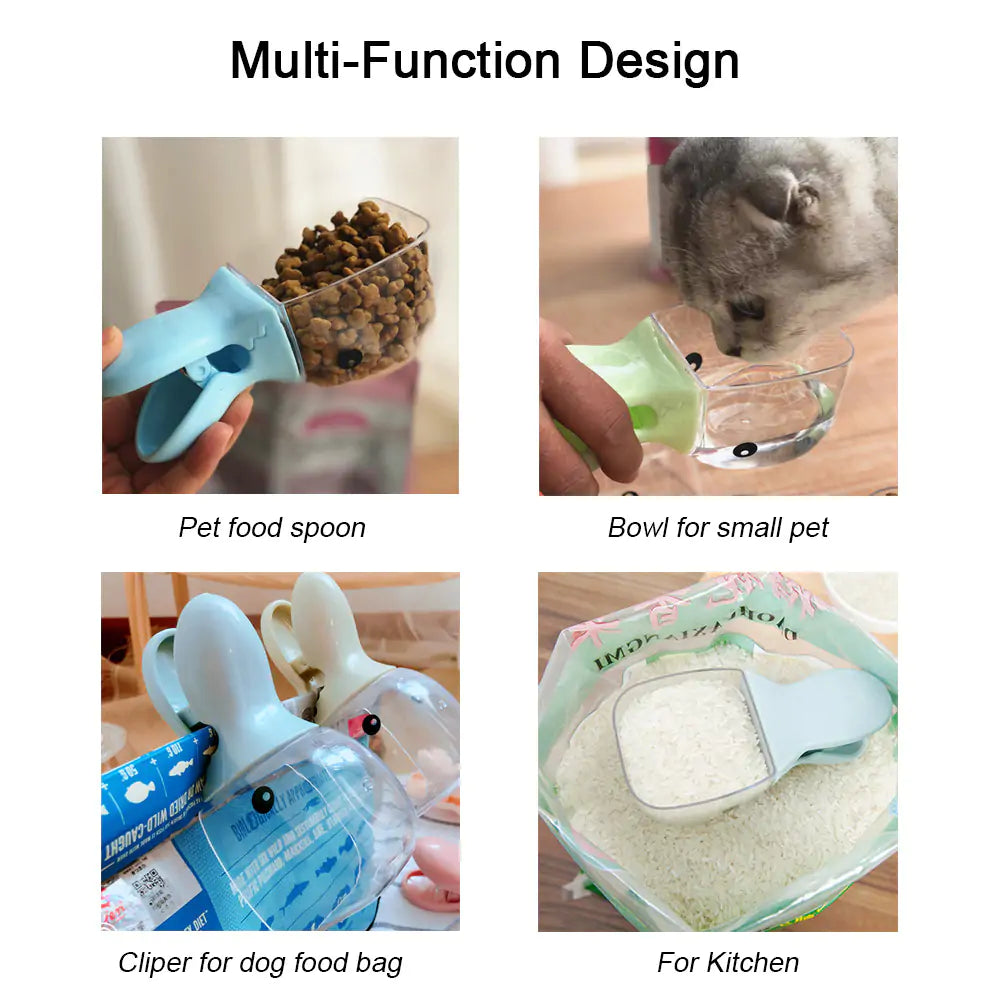 Happy Paws Feeding Spoon & Clip